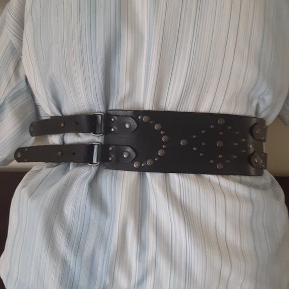 Candie's Accessories - VTG Candies corset leather belt